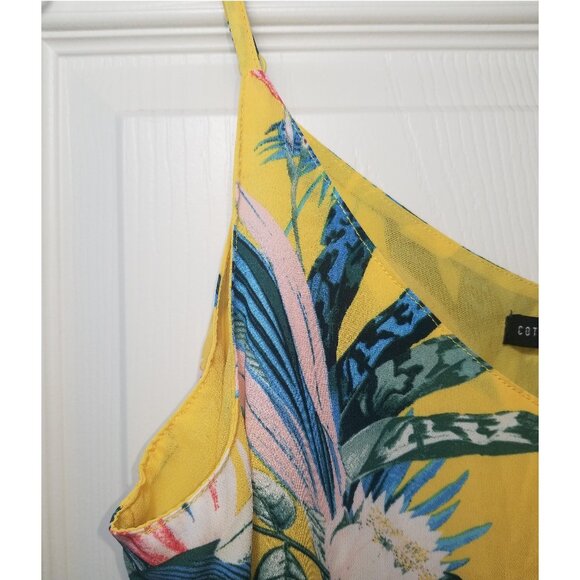 cottonon yellow top adjustable strap tank top - Picture 3 of 6